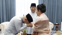 Momen Kebersamaan Idul Fitri Pertama Prabowo Sebagai Presiden Kehangatan Keluarga Dan Pesan Persatuan Menggema
