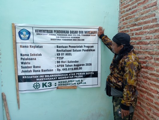 Soroti Proyek Revitalisasi KB 01 Agel, LSM Penjara Indonesia Siap Seret Dugaan Penyimpangan ke APH