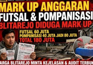 Pengelolaan Anggaran Dana Desa Pekon Blitarejo Pringsewu Disorot Warga,Ada Apa ?